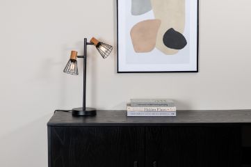 Imagine Atticus Table Lamp L240*W150*H455 Black