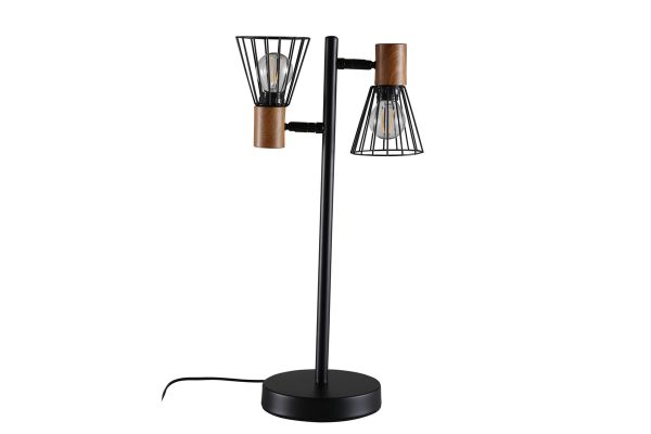 Imagine Atticus Table Lamp L240*W150*H455 Black