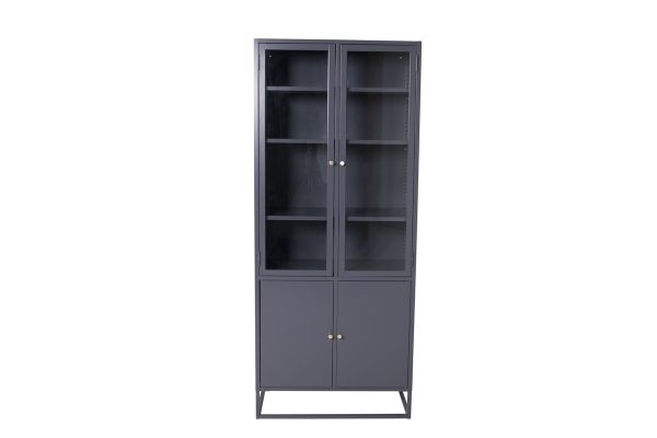 Imagine Bakal - Covered Bookcase - Dark Grey