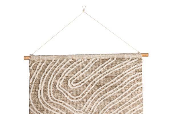 Imagine Melle Micropolyester - 100*70-  Wall Hanging -Rectangular-Ivory Beige