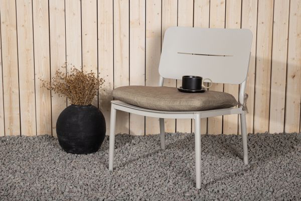 Imagine Lina Lounge Chair 2-pack - Beige / Sand Cushion