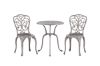 Imagine Nandin Cafetset Aluminium - Silver / 2 chairs + table round ø60**