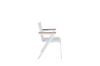 Imagine Mexico Chair 6-pack - White/Teak