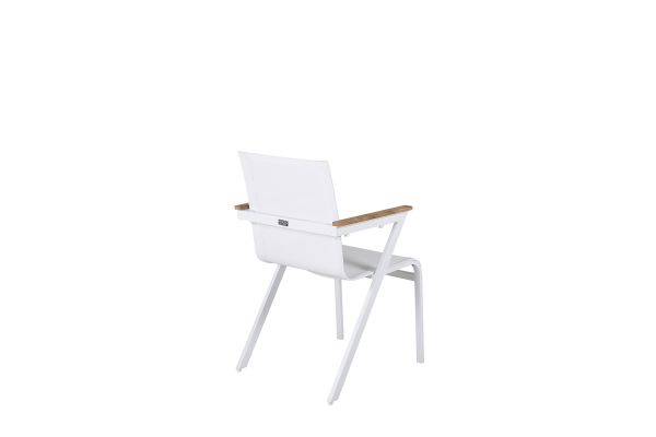 Imagine Mexico Chair 6-pack - White/Teak