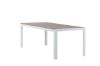 Imagine Bois Dining table 200*100cm - White Alu / Acacia