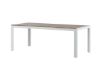 Imagine Bois Dining table 200*100cm - White Alu / Acacia