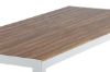 Imagine Bois Dining table 200*100cm - White Alu / Acacia