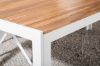 Imagine Bois Dining table 200*100cm - White Alu / Acacia