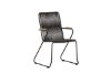 Imagine Bois Diningchair 2-pack Steel - Black / Dark Grey Rope