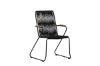 Imagine Bois Diningchair Aluminium - Black /