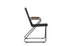 Imagine Bois Diningchair Aluminium - Black /