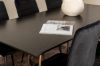 Imagine Petra Dining Table , Distressed Copper Black Veneer+Windu Lyx Chair , Black Black Velvet_6