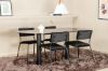 Imagine Pillan Oval Dining Table , Black Black Glass Marble+Kenth Chair , Black Black Velvet_4