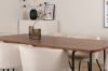 Imagine Uno Dining Table - Black / Walnut Veneer+Berit Chair - Black / Beige Velvet_6