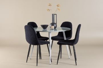 Imagine Plaza Dining Table with Polar Dining Chair