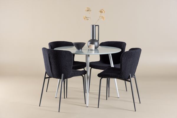 Imagine Plaza Dining Table with Modesto Dining Chair