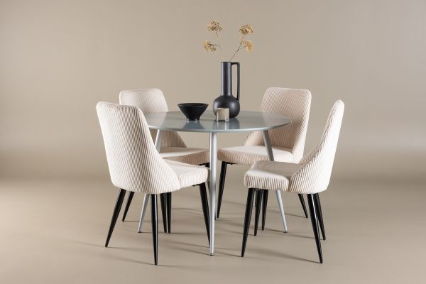 Imagine Plaza Dining Table with Leone Dining Chair