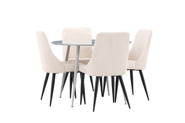 Imagine Plaza Dining Table with Leone Dining Chair