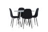 Imagine Plaza Dining Table with Polar Dining Chair