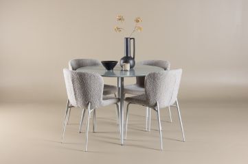 Imagine Plaza Dining Table with Modesto Dining Chair