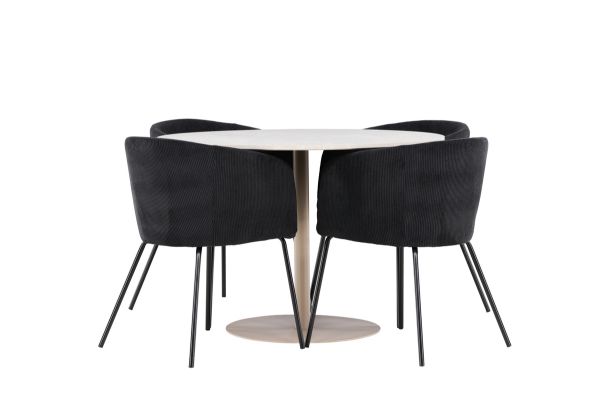 Imagine Lycke Dining Table with Berit Dining Chair