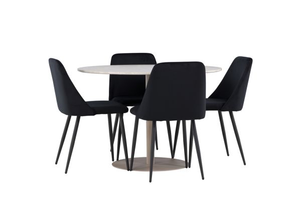 Imagine Lycke Dining Table with Night Dining Chair