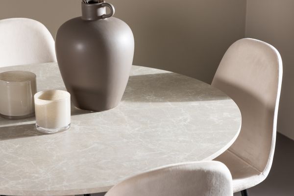 Imagine Lycke Dining Table with Polar Dining Chair