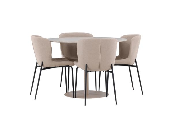 Imagine Lycke Dining Table with Modesto Dining Chair