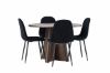 Imagine Bootcut Dining Table with Polar Dining Chair