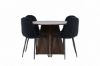 Imagine Bootcut Dining Table with Polar Dining Chair