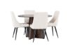 Imagine Bootcut Dining Table with Leone Dining Chair