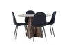 Imagine Bootcut Dining Table with Polar Dining Chair