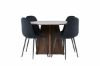 Imagine Bootcut Dining Table with Polar Dining Chair