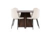 Imagine Bootcut Dining Table with Polar Dining Chair