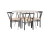 Imagine Plaza Dining Table with Alfons Dining Chair