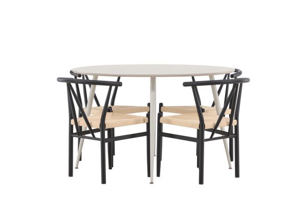 Imagine Plaza Dining Table with Alfons Dining Chair