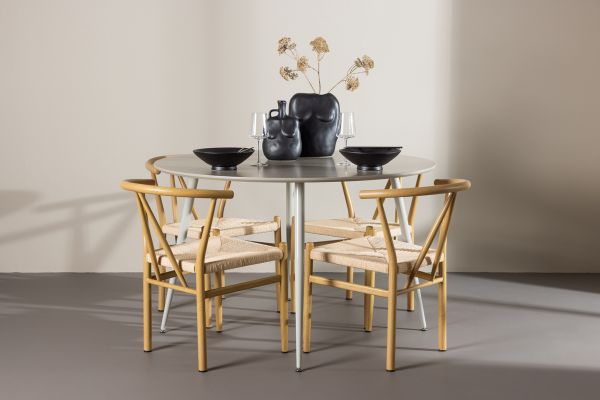 Imagine Plaza Dining Table with Alfons Dining Chair