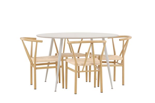 Imagine Plaza Dining Table with Alfons Dining Chair