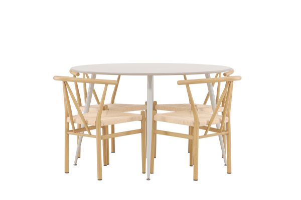 Imagine Plaza Dining Table with Alfons Dining Chair