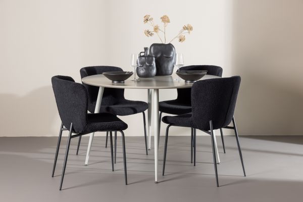 Imagine Plaza Dining Table with Modesto Dining Chair