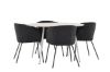 Imagine Plaza Dining Table with Berit Dining Chair