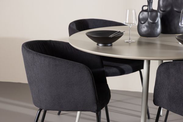 Imagine Plaza Dining Table with Berit Dining Chair