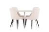 Imagine Plaza Dining Table with Leone Dining Chair