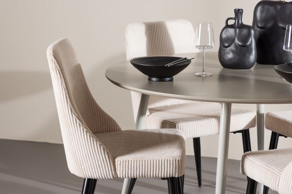 Imagine Plaza Dining Table with Leone Dining Chair