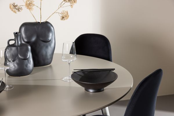 Imagine Plaza Dining Table with Polar Dining Chair