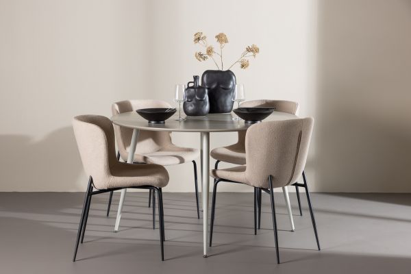 Imagine Plaza Dining Table with Modesto Dining Chair