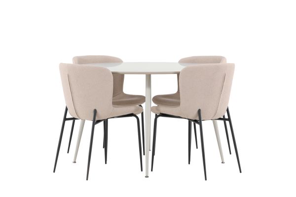 Imagine Plaza Dining Table with Modesto Dining Chair