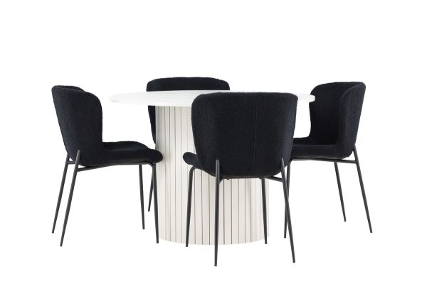 Imagine Härön Dining Table with Modesto Dining Chair