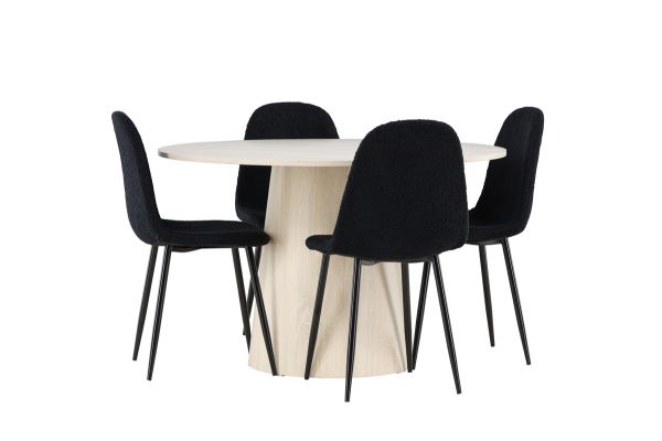 Imagine Lanzo Dining Table with Polar Dining Chair