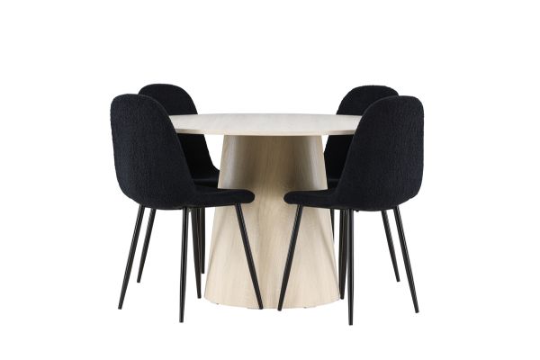 Imagine Lanzo Dining Table with Polar Dining Chair